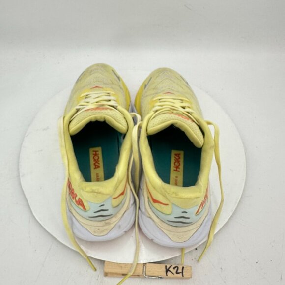 Hoka One One Arahi 6 Women Size 6.5B 1123195-YPSC Yellow Pear Sweet Corn Shoes - Picture 9 of 13